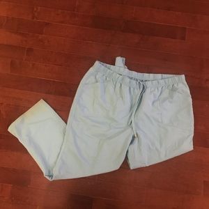 Robins egg blue scrub pants